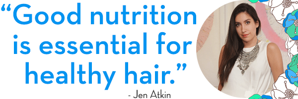 Jen Atkin - Food for Healthy Hair - The Wellnest by HUM Nutrition