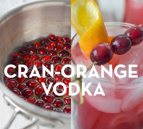 Healthy holiday cocktail recipe - Cran-Orange Vodka - The Wellnest by HUM Nutrition