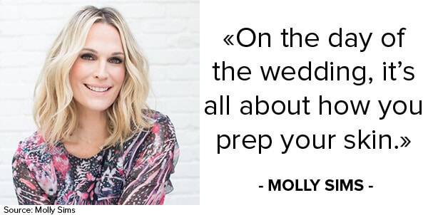 Molly Sims - Wedding Beauty Hacks - The Wellnest by HUM Nutrition