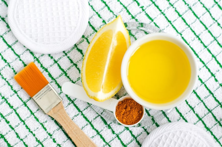 turmeric homemade face mask