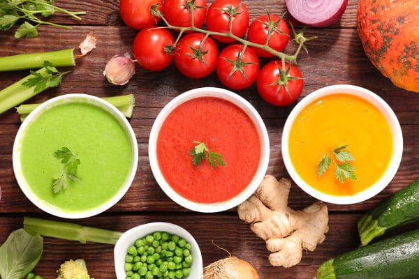 Vegetable soups for weight loss