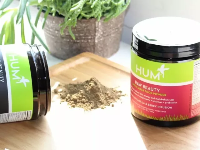 HUM Raw Beauty tubs to make a variety of recipes