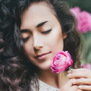 Woman with firm skin demonstrating collagen benefits