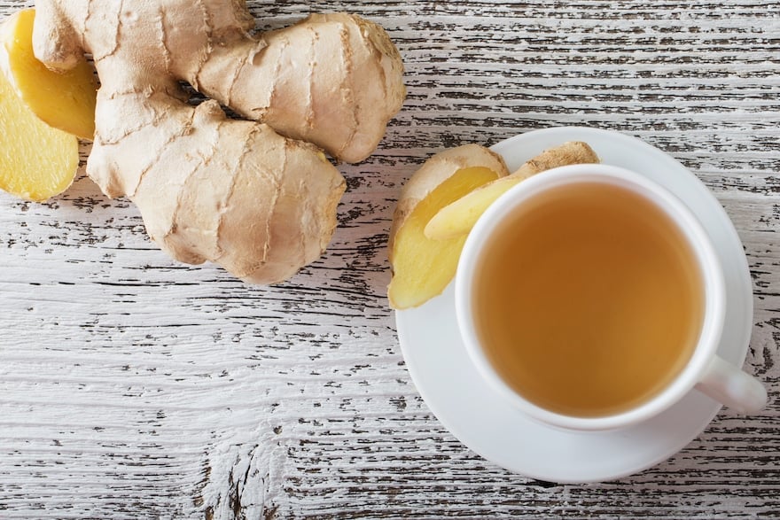 home remedies for upset stomach ginger tea