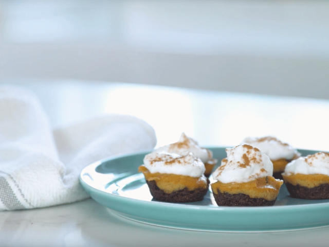 Vegan Pumpkin Cheesecake Bites | The Wellnest by HUM