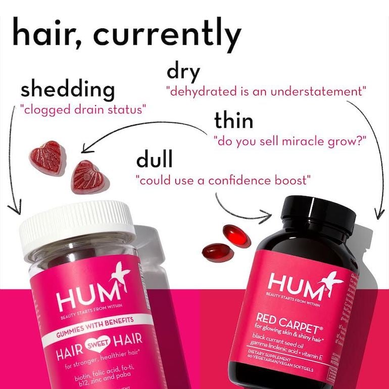 Comparing HUM Hair Vitamins