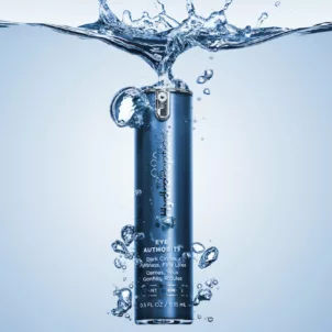 HydroPeptide Eye Authority eye cream sunken in blue water