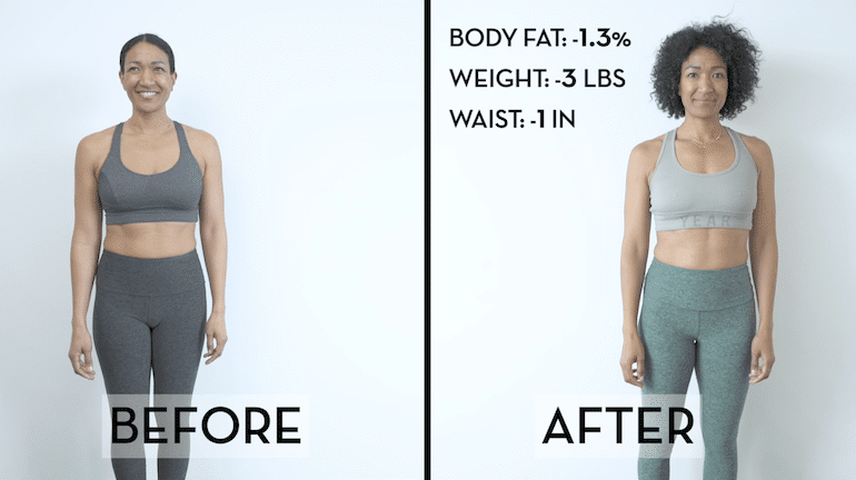 Vanessa BBG Before & After | The Wellnest by HUM Nutrition