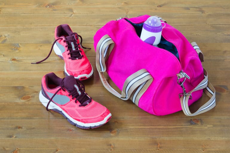 Pack your gym bag the night before a morning workout