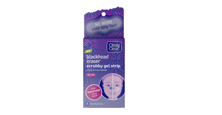 Clean & Clear Blackhead Eraser Scrubby Gel Strips