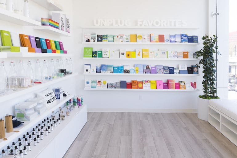 Unplug Meditation studio in West Hollywood - retail space