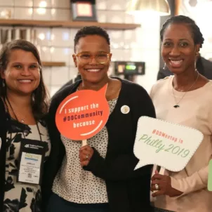 BIPOC aspiring dietitians at Diversify Dietetics event