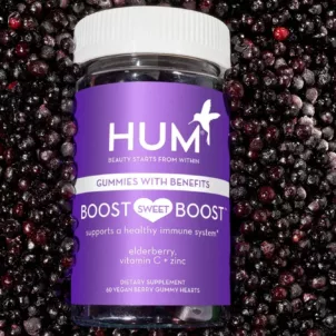 Immunity supplement with elderberry to help build microhabits for immune system