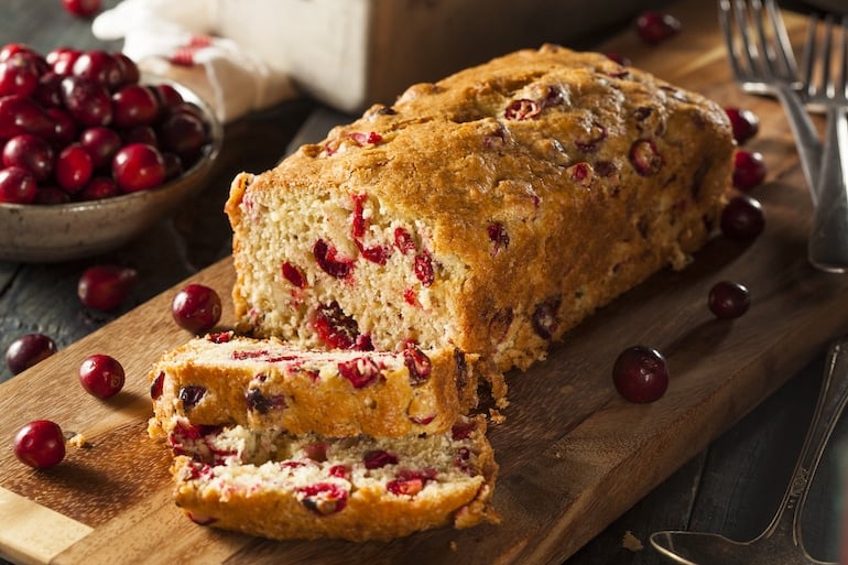 Cranberry bread