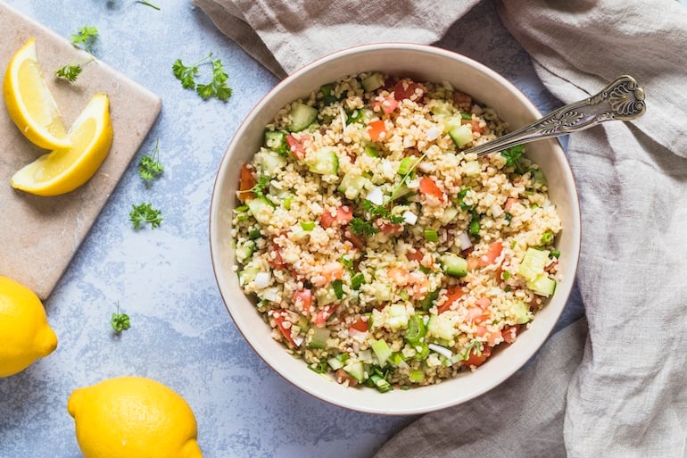 types of grains bulgur