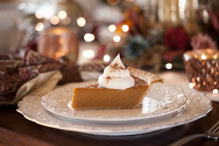 Pumpkin Pie Slice