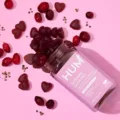 HUM Nutrition SOS PMS gummies for relief from bloating, hormonal acne, irritability, and more PMS symptoms