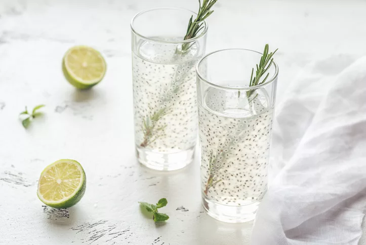 gut boosting chia seed drink
