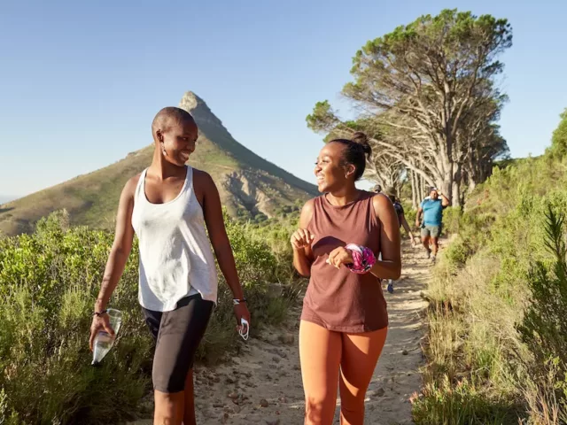 outdoor workout hiking