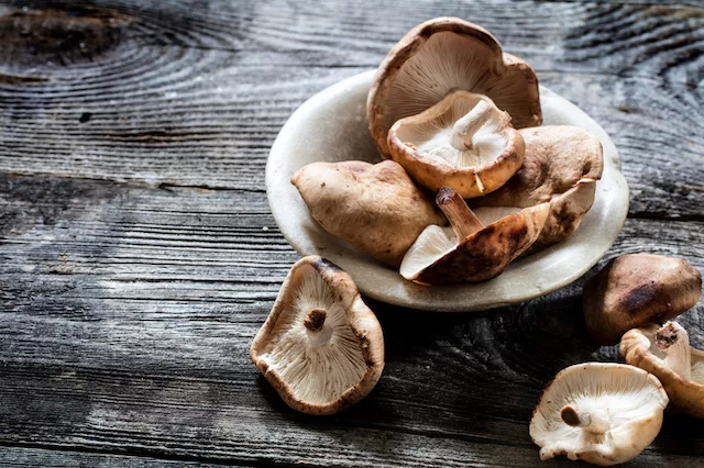 shitake mushrooms