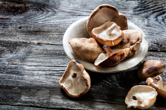 shitake mushrooms