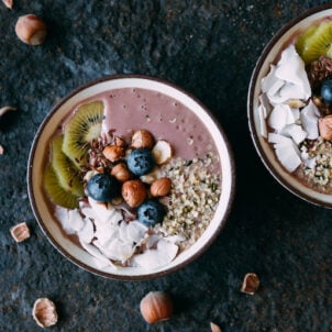 Unhealthy Healthy Foods Acai Bowl - The Wellnest by HUM Nutrition