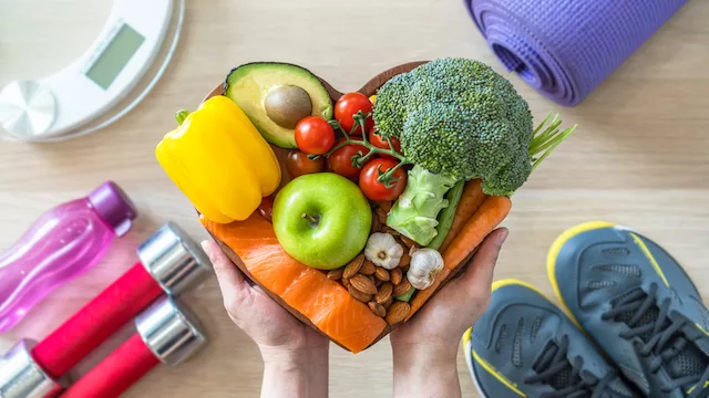 Weight control with a healthy lifestyle