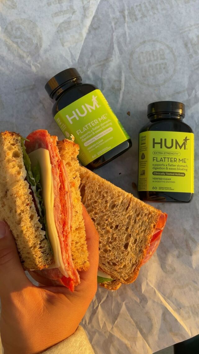 Bloat will NOT be third-wheeling on date night! 

Did you hear the news? HUM essentials like FLATTER ME & FLATTER ME EXTRA STRENGTH, our clean & clinically studied digestive enzyme blends, are now available on the @sprouts shelves! 🌱

So next time you swing by Sprouts for one of their viral sandwiches, grab a bottle of your favorite supplement too, ensuring you can savor every bite without the bloat! 💚🥪 

#sprouts #sproutsfarmersmarket #datenight #dateideas #bloat #bloatingremedy #digestion #digestivehealth #digestiveenzymes #flatterme #nutrition #wellness #healthyhabits #humnutrition #ItFeelsGoodToHUM